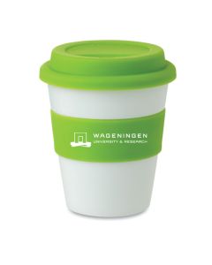 To go beker Wageningen University Wit - Groen