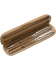 Houten schrijfset Wageningen University