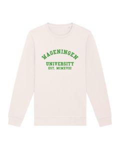 Casual Sweater Wageningen University Vintage white