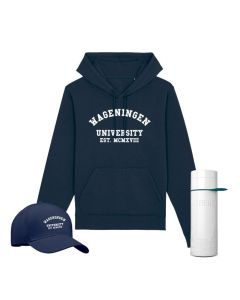Hooded Sweater Pakket WUR Navy