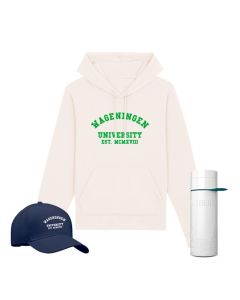 Hooded Sweater Pakket WUR Offwhite
